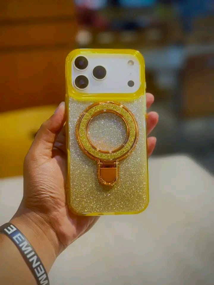 Golden Glitter Ring Case2