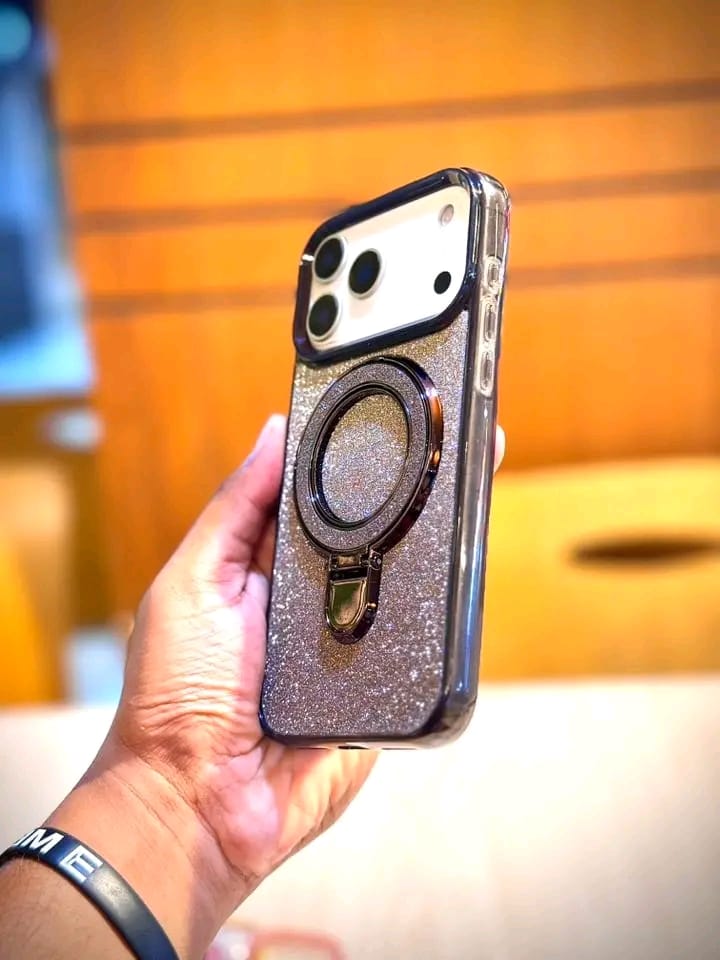 Golden Glitter Ring Case3