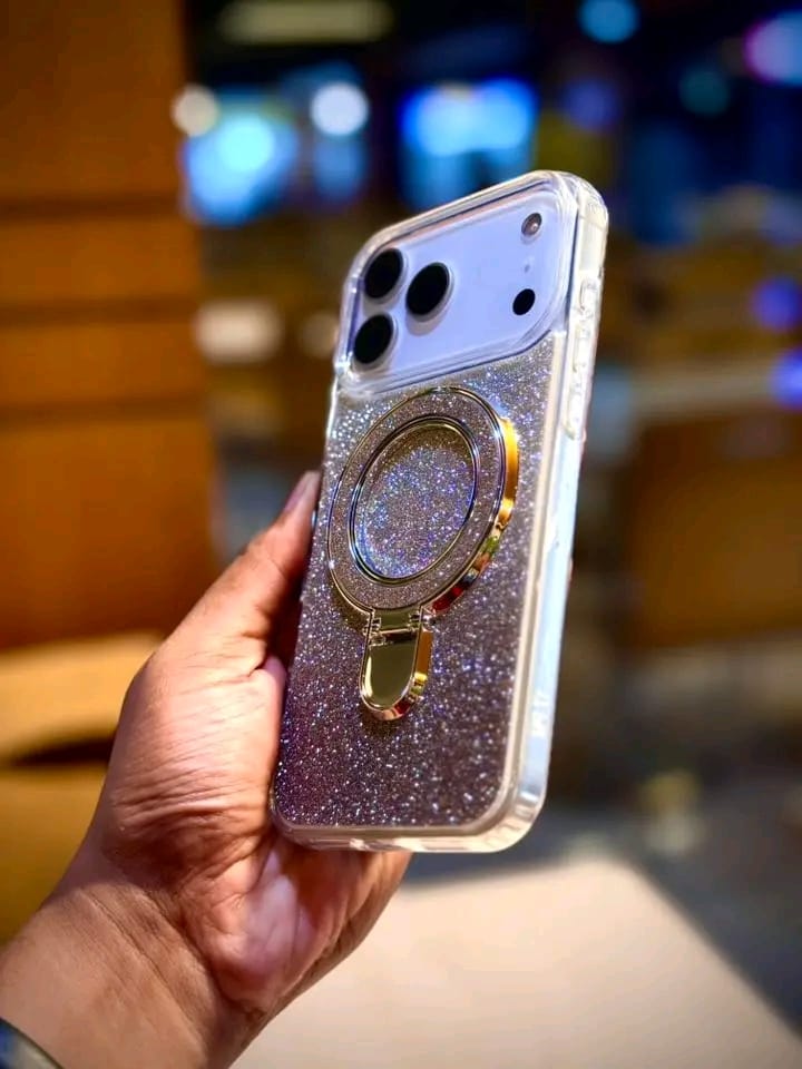 Golden Glitter Ring Case6