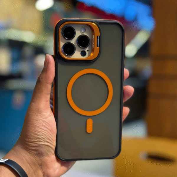 New Smooky Camera Bracket Stand Metal Case – For iPhone