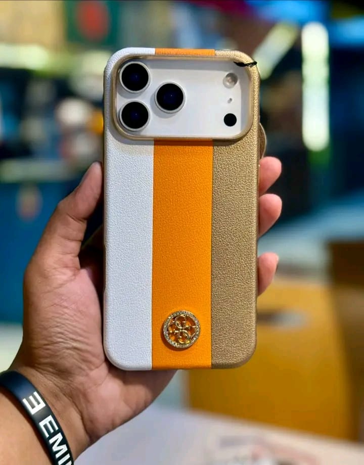 Super Finish Three Colors PU Leather Case For iPhone