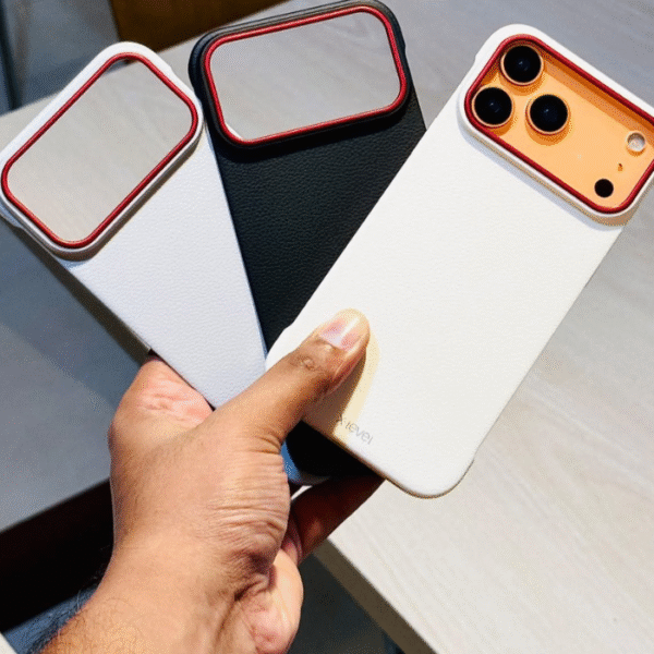 X-Level Frameless Leather Case – For iPhone 17 Pro Max